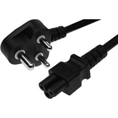 MicroConnect Power Cord 18m Type D - C5 | Durable & Reliable Cable | PE010818INDIA